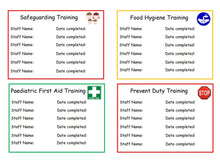 Load image into Gallery viewer, Staff Training Display Labels