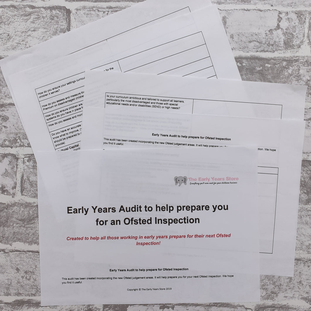 Early Years Audit