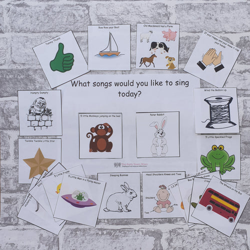 Nursery Rhyme Song Board