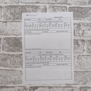 Daily Observation Sheets