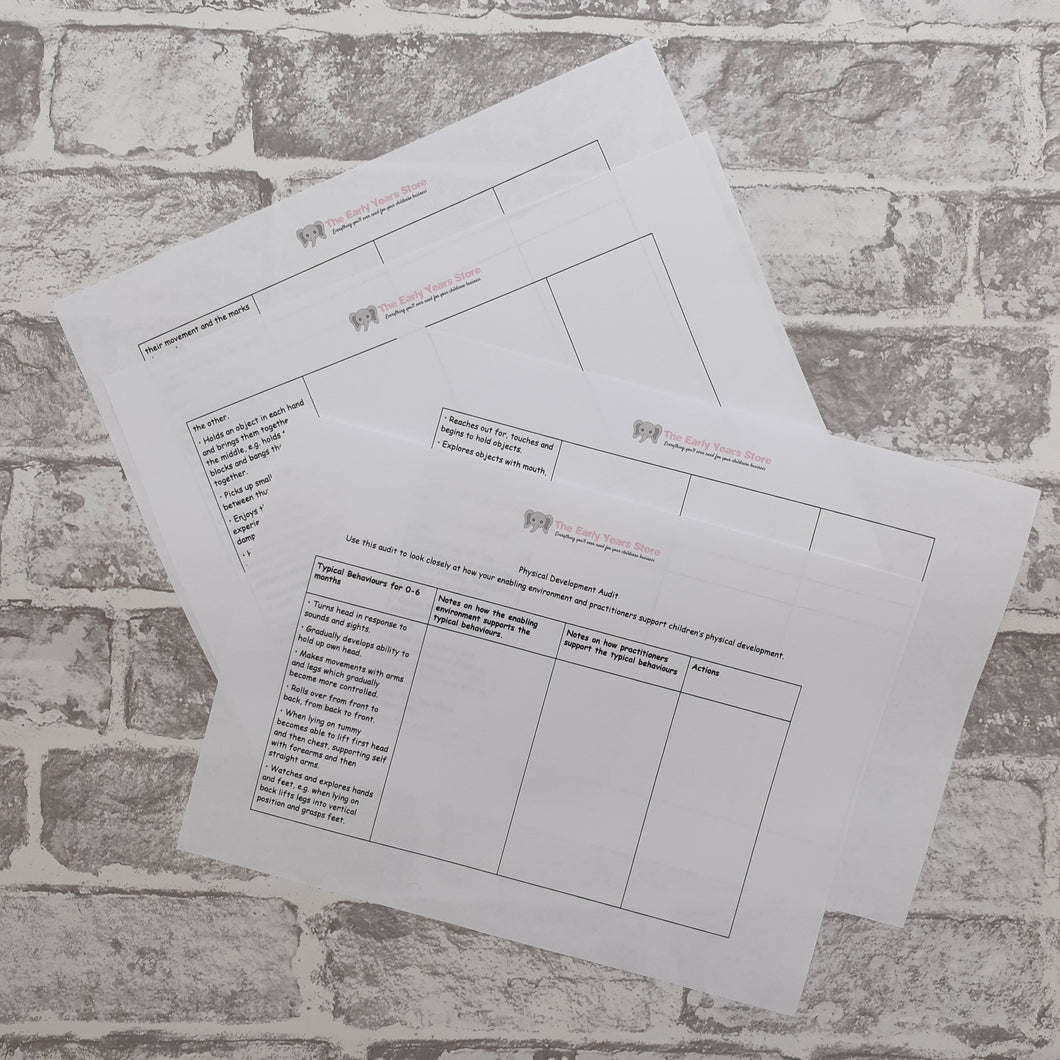 Physical Development Audit