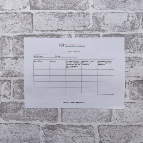 ABC Behaviour Record