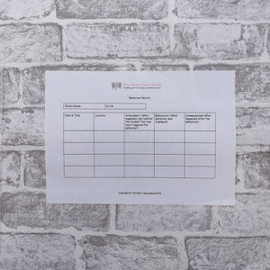 ABC Behaviour Record