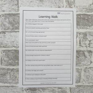 Learning Walk