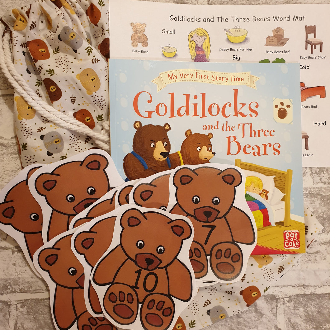Goldilocks and the Three Bears Story Sack