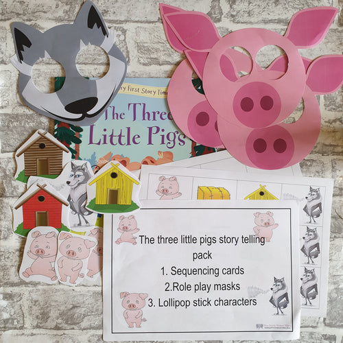 The Three Little Pigs Story Sack