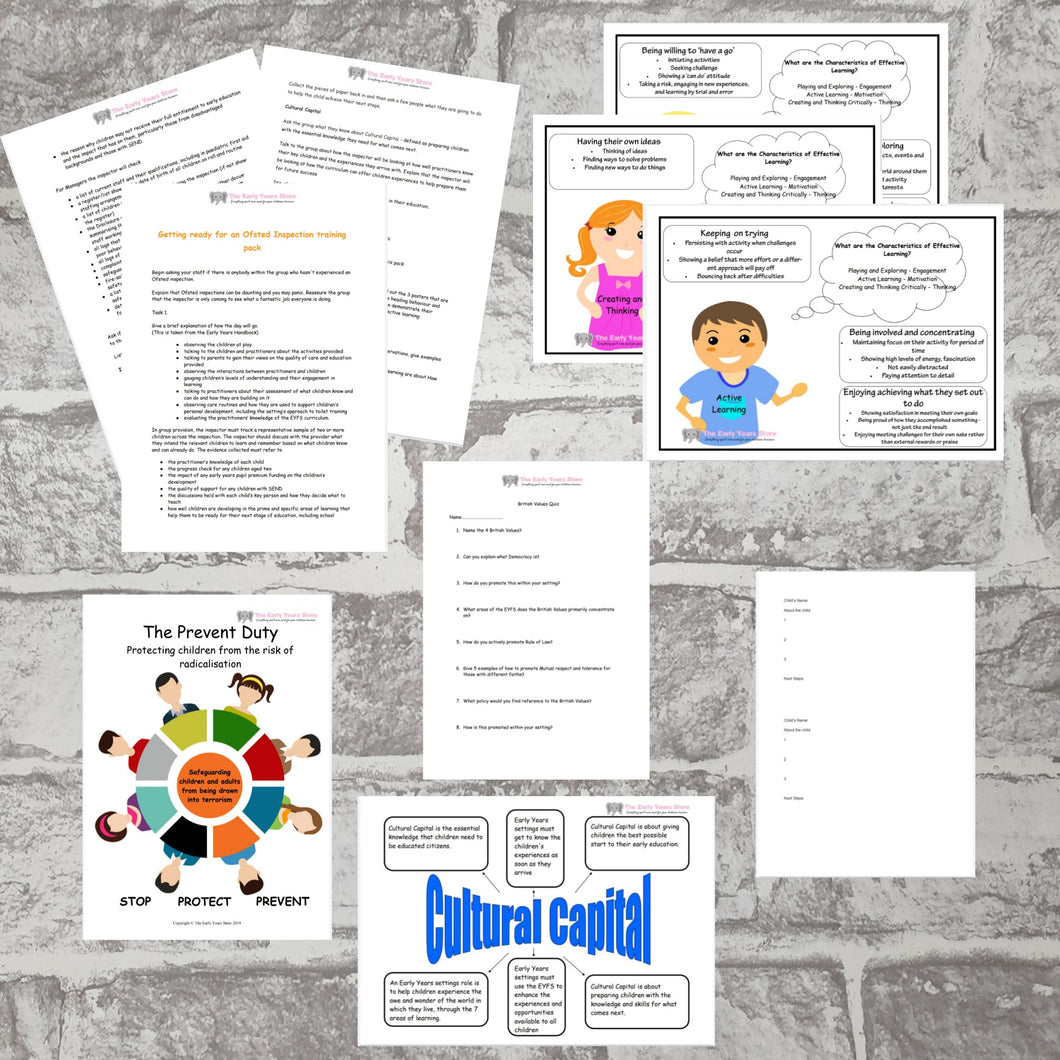 Ofsted Inspection Training Pack