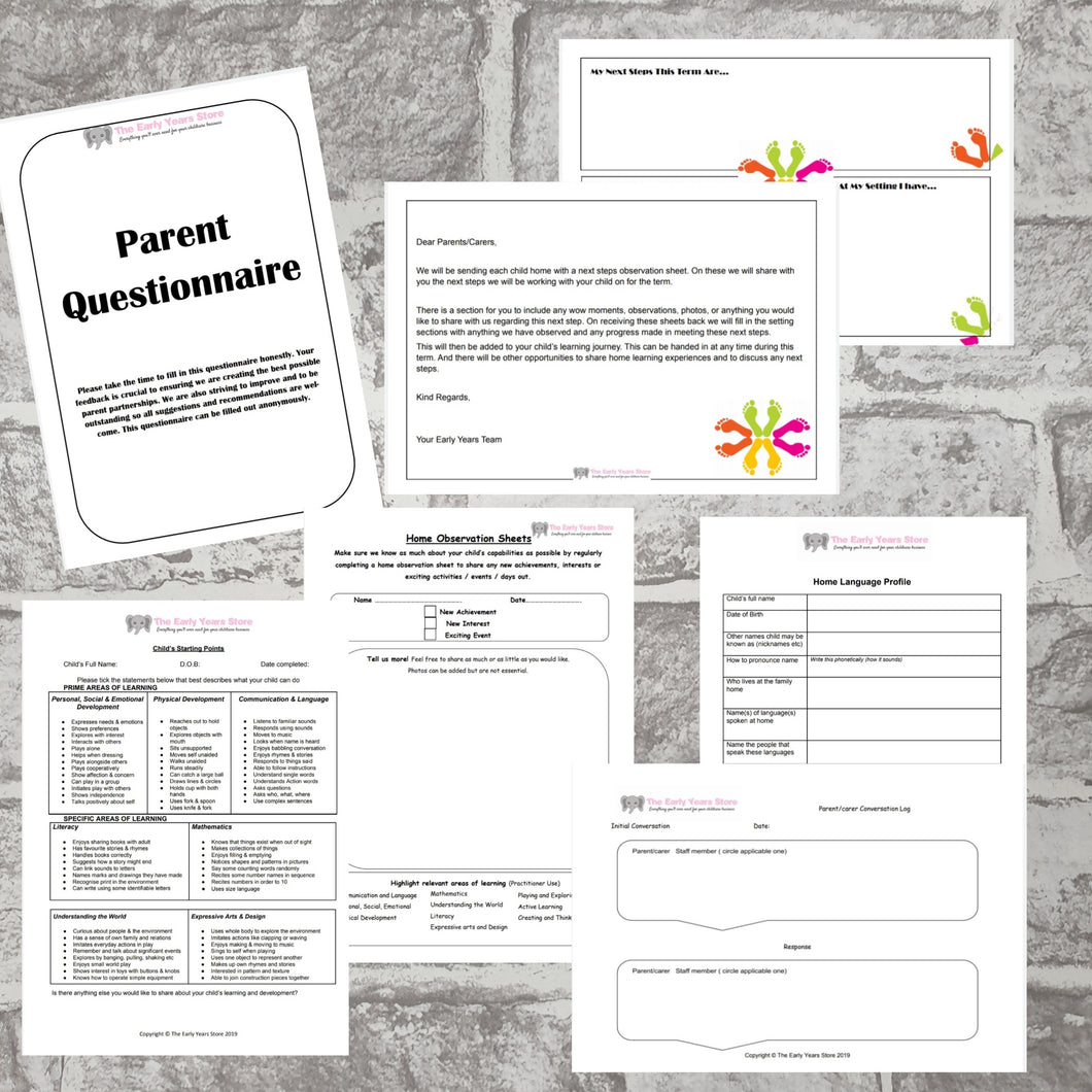 Parent Partnership Pack