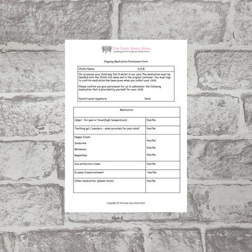 Ongoing Treatment Consent Form