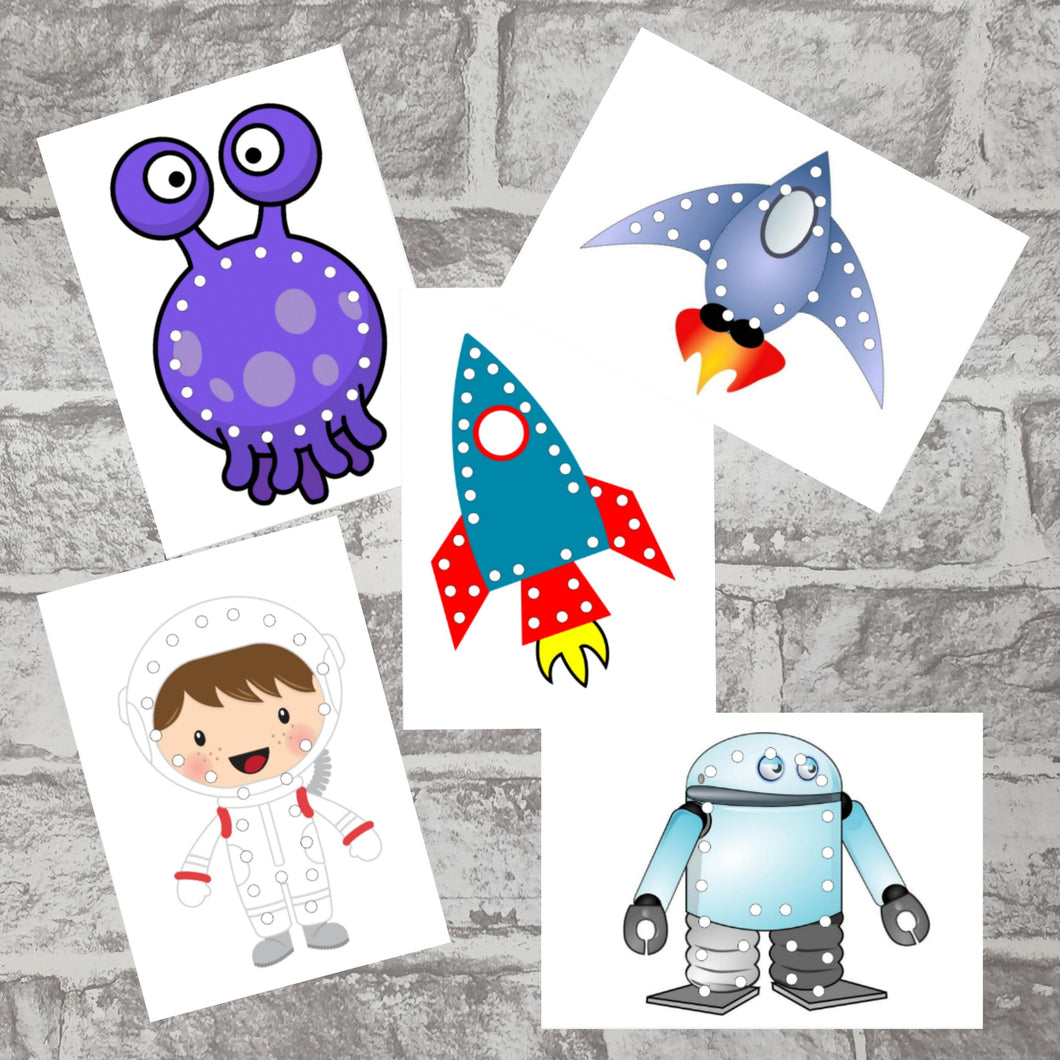 Space threading cards