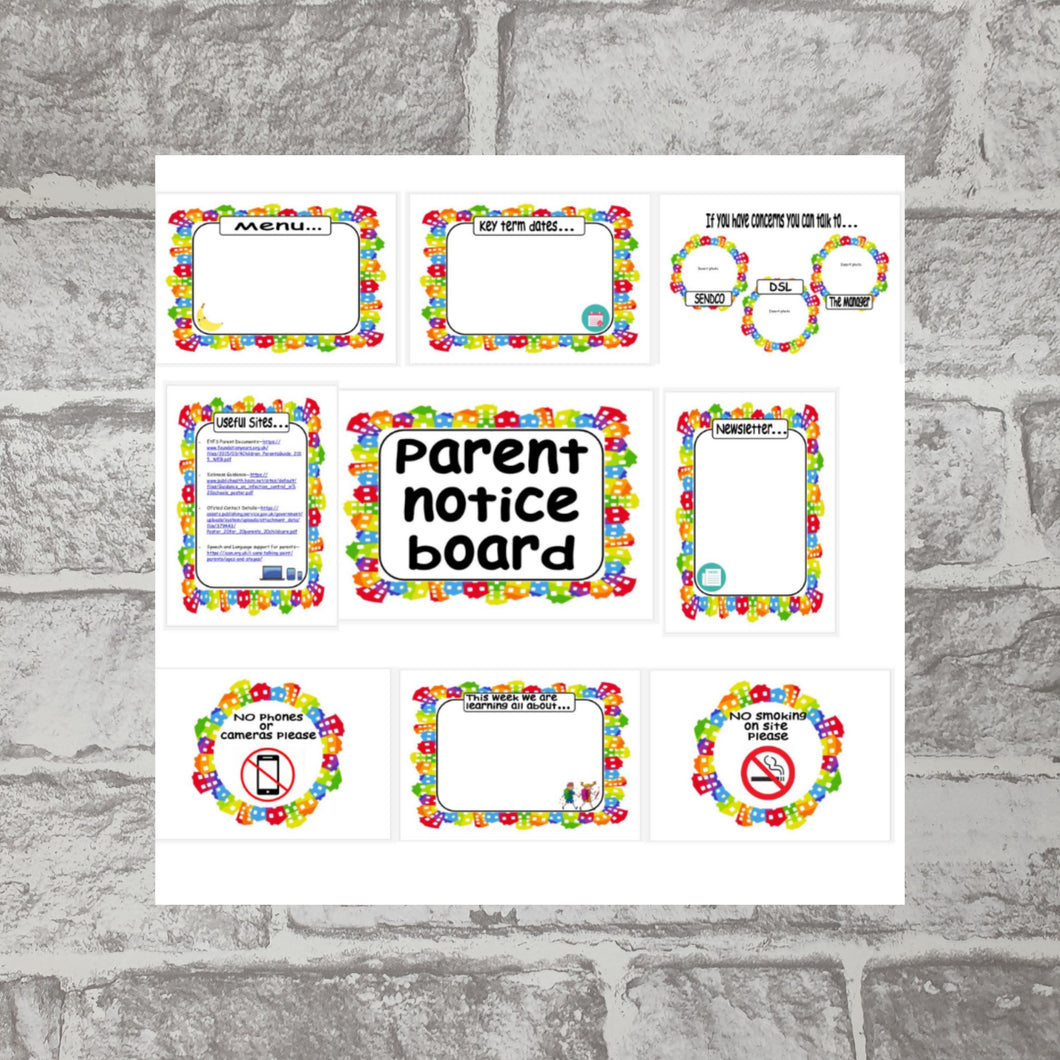 Parent Notice Board