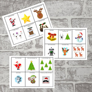 Christmas Song Cards