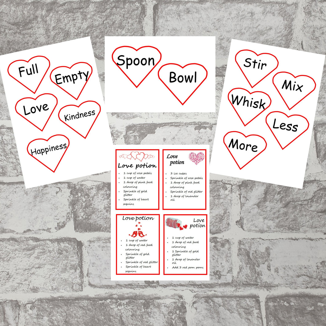 Love Potion Cards