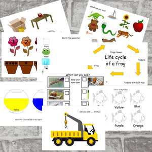 Pre School and Toddler Learning Pack