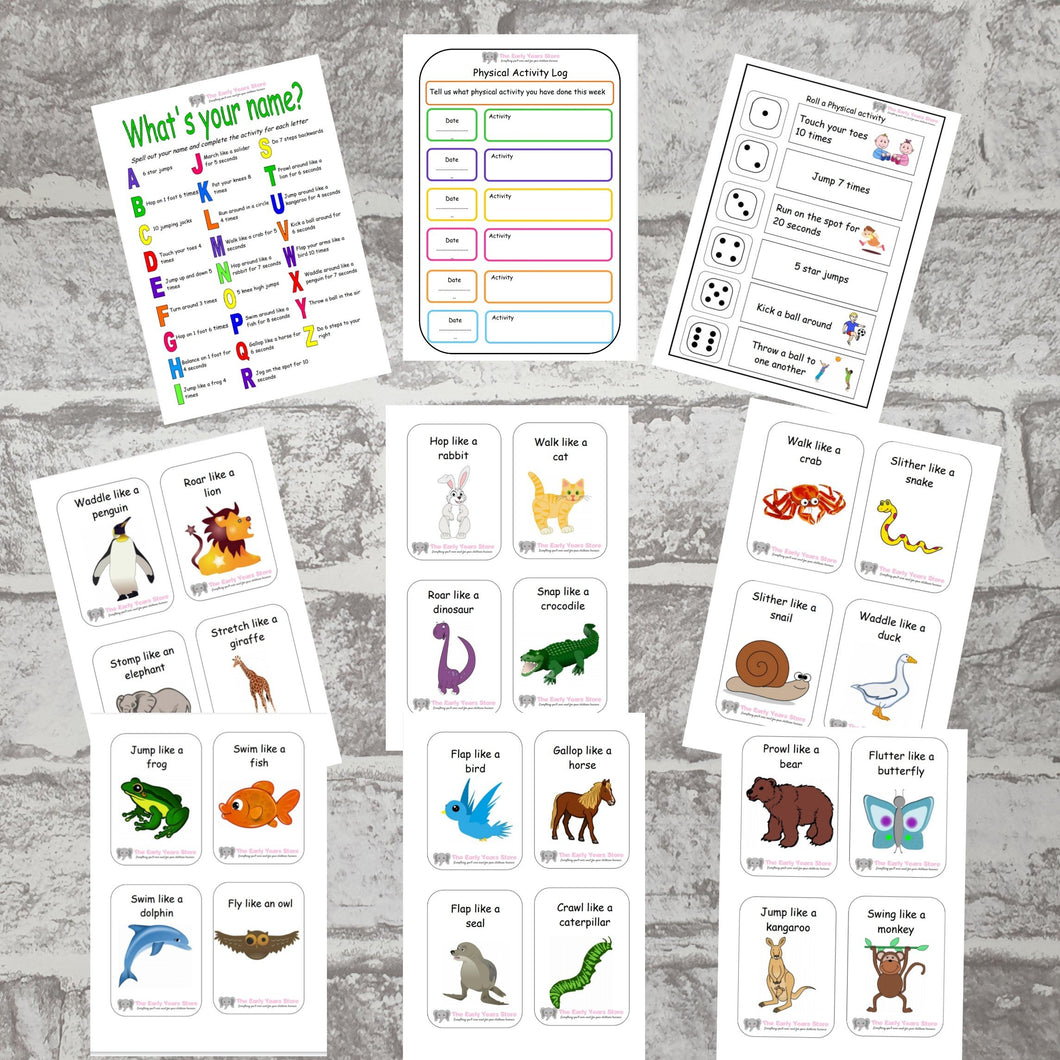 Children's Physical Exercise Pack