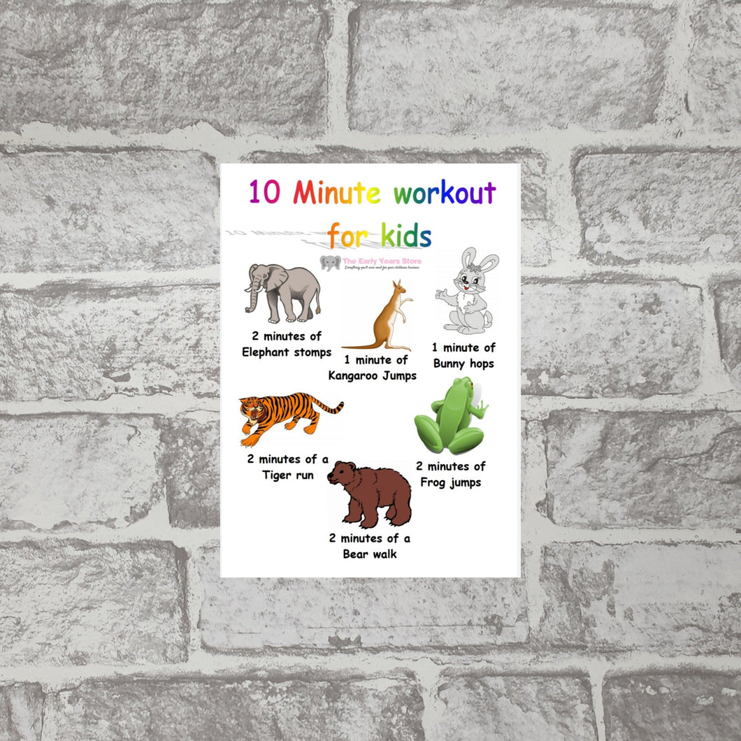 10 minute workout