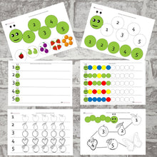 Load image into Gallery viewer, Caterpillar Maths Pack