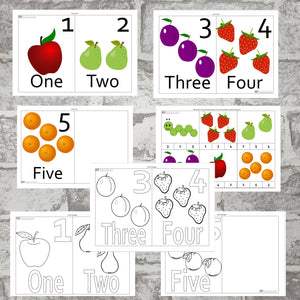 Caterpillar Maths Pack
