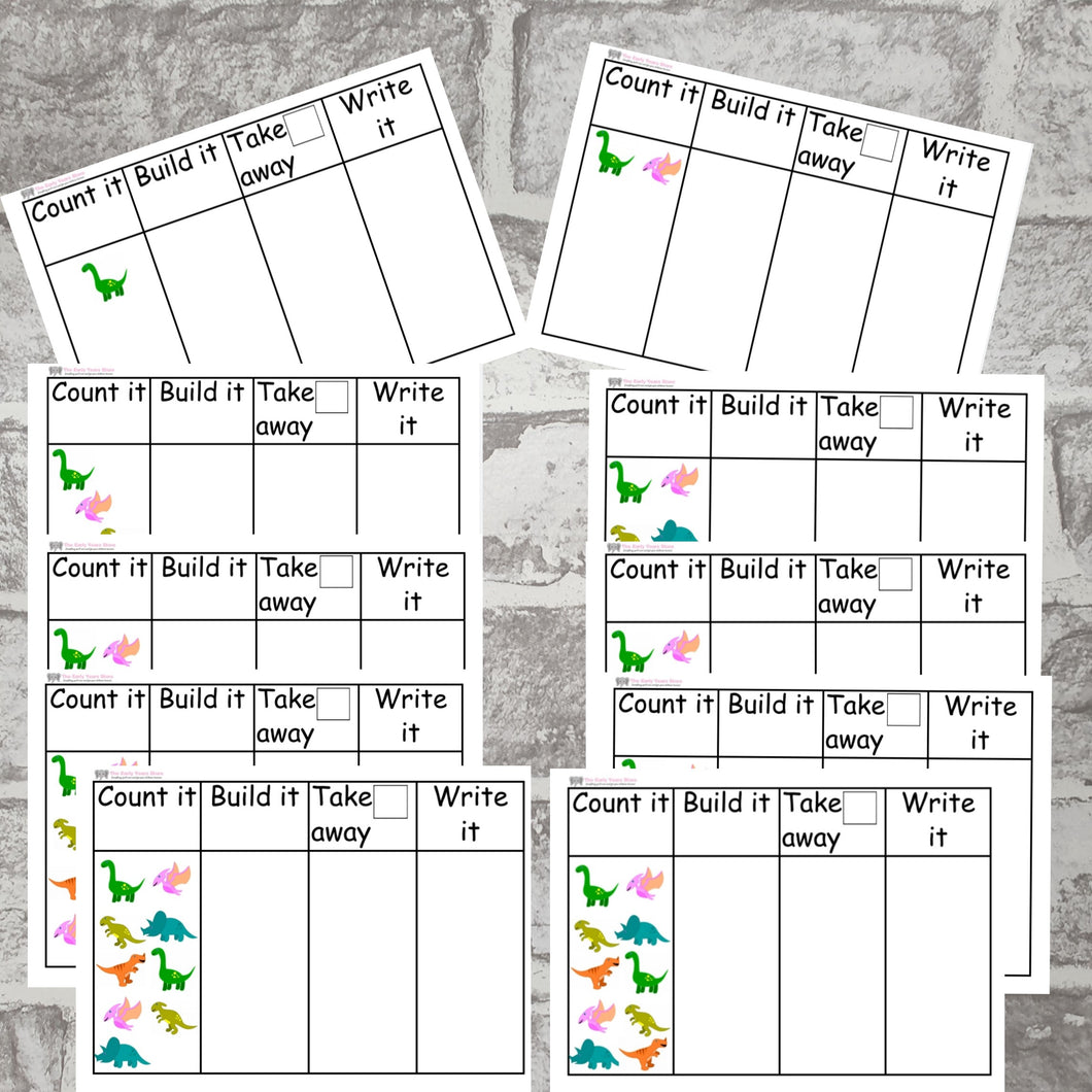 Dinosaur Takeaway Maths Activity