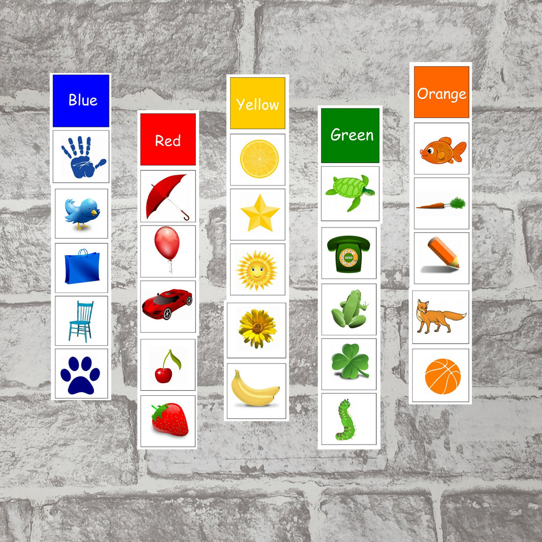 Colour Inspired Sorting Activity