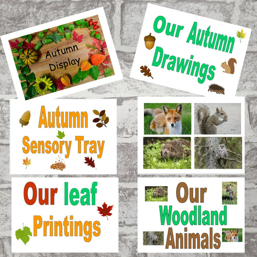 Autumn Display Titles