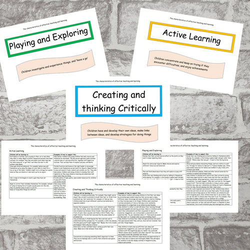 New characteristics of Effective Learning Display Pack
