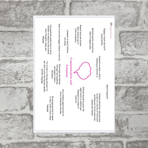 New EYFS education programme support cards