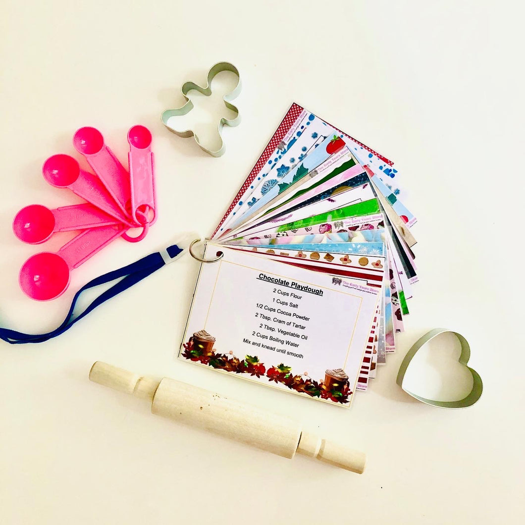 Playdough Recipe and Provocation Idea Cards
