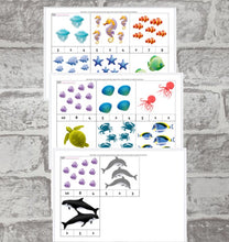 Load image into Gallery viewer, Under the Sea Clip Cards