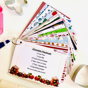 Playdough Recipe and Provocation Idea Cards