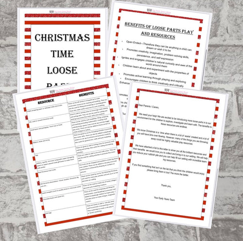 Christmas Time Loose Parts Collection Pack