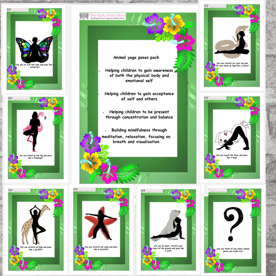 Animal Yoga Cards