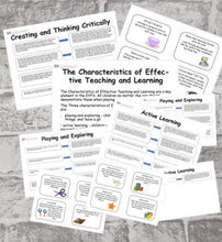 Load image into Gallery viewer, Characteristics of Effective Teaching and Learning Support Set